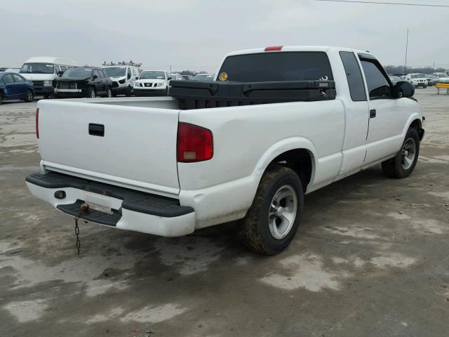 1GCCS1945X8148269 - 1999 CHEVROLET S TRUCK S1 WHITE photo 4