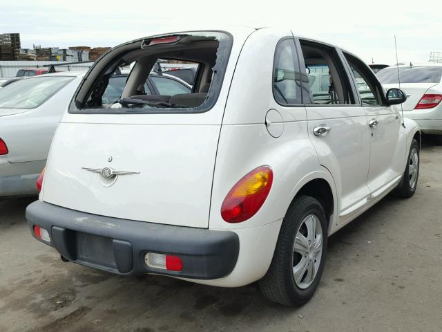 3C4FY48B32T305465 - 2002 CHRYSLER PT CRUISER WHITE photo 4