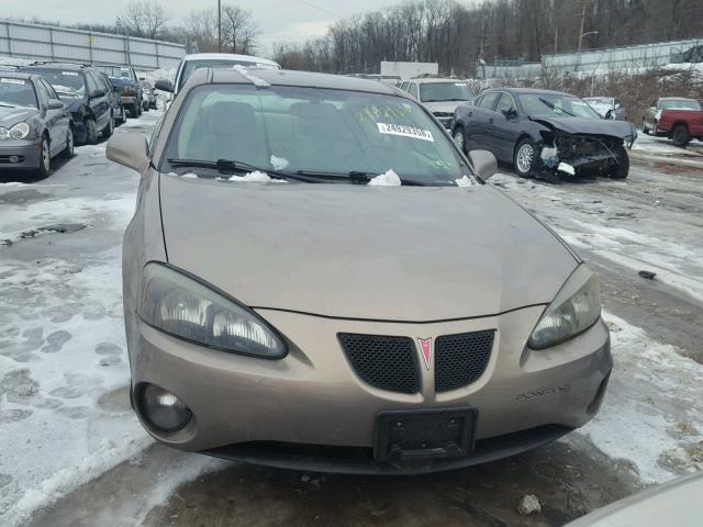2G2WP552261151632 - 2006 PONTIAC GRAND PRIX TAN photo 9