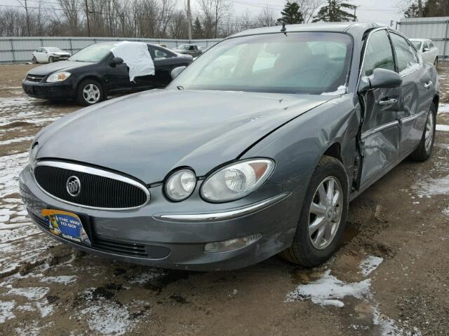 2G4WD562951269464 - 2005 BUICK LACROSSE C GRAY photo 2