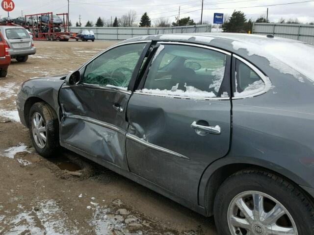 2G4WD562951269464 - 2005 BUICK LACROSSE C GRAY photo 9