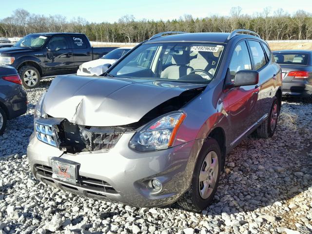 JN8AS5MT5EW619511 - 2014 NISSAN ROGUE SELE GRAY photo 2