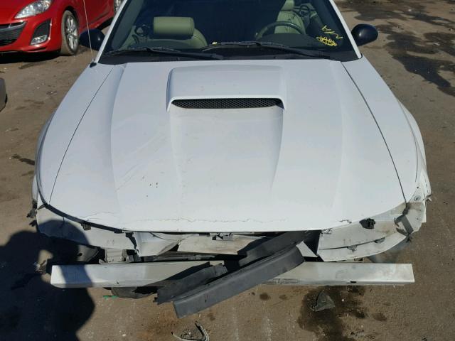 1FAFP44664F225592 - 2004 FORD MUSTANG WHITE photo 9