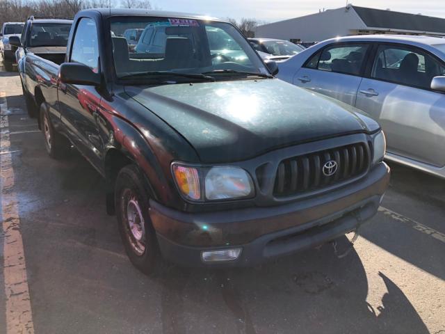 5TENL42N01Z805317 - 2001 TOYOTA TACOMA GREEN photo 1