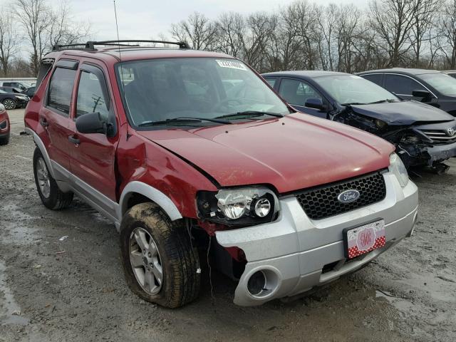 1FMCU03147KA84243 - 2007 FORD ESCAPE XLT RED photo 1