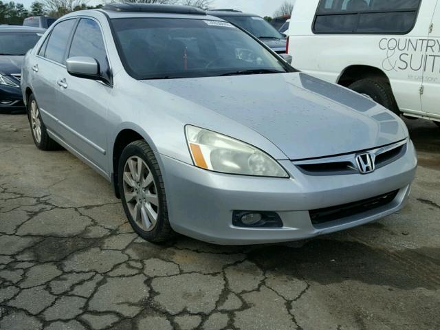 1HGCM66536A067932 - 2006 HONDA ACCORD EX SILVER photo 1