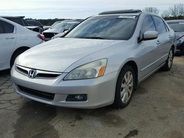 1HGCM66536A067932 - 2006 HONDA ACCORD EX SILVER photo 2