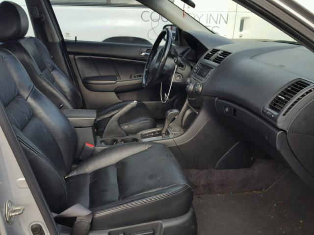 1HGCM66536A067932 - 2006 HONDA ACCORD EX SILVER photo 5