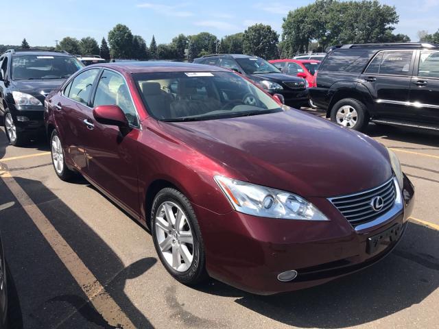 JTHBJ46G782264025 - 2008 LEXUS ES 350 MAROON photo 1