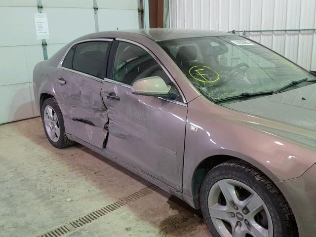 1G1ZH57BX8F234880 - 2008 CHEVROLET MALIBU 1LT 棕色 照片 9