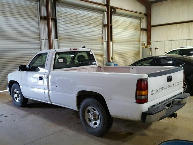 1GCEC14V72Z217035 - 2002 CHEVROLET SILVERADO WHITE photo 3