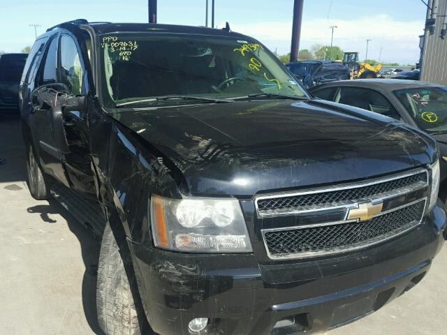 1GNFC13008R131060 - 2008 CHEVROLET TAHOE C150 BLACK photo 1