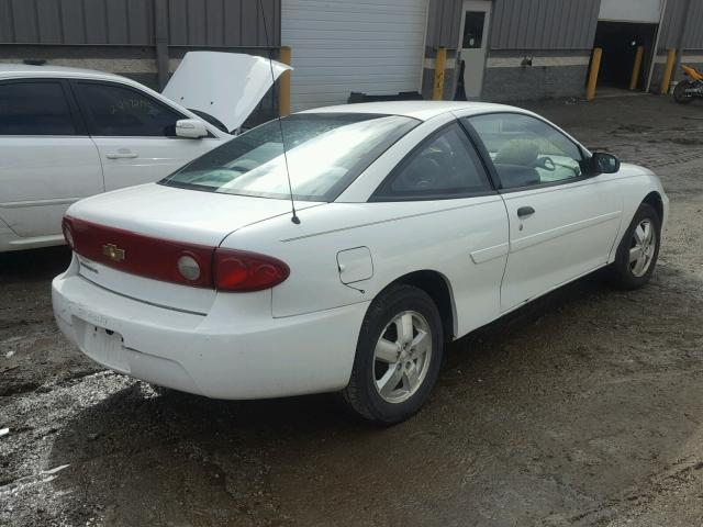 1G1JF12F157168425 - 2005 CHEVROLET CAVALIER L WHITE photo 4