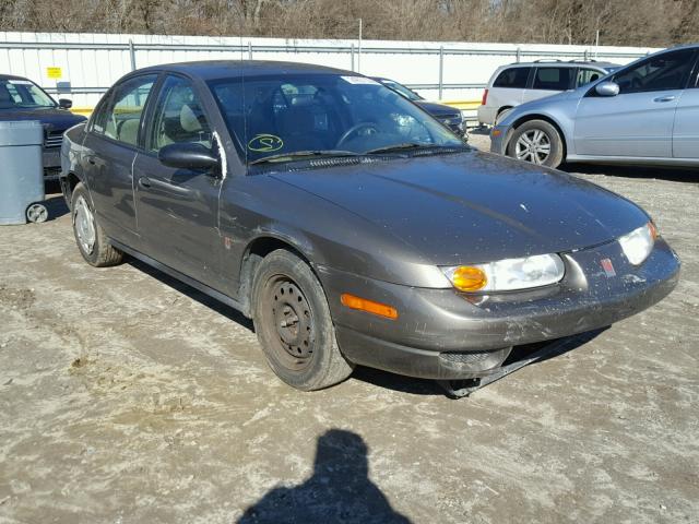 1G8ZK52791Z223086 - 2001 SATURN SL2 GRAY photo 1