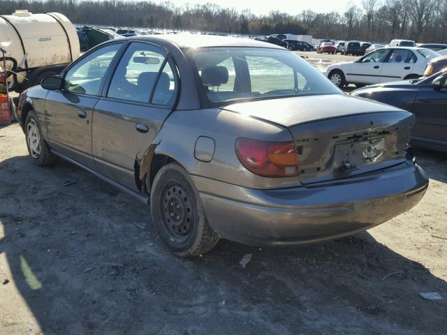 1G8ZK52791Z223086 - 2001 SATURN SL2 GRAY photo 3