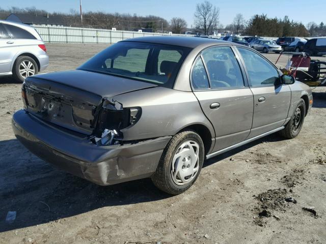 1G8ZK52791Z223086 - 2001 SATURN SL2 GRAY photo 4