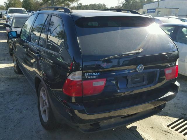 WBAFA53511LM71244 - 2001 BMW X5 3.0I BLACK photo 3