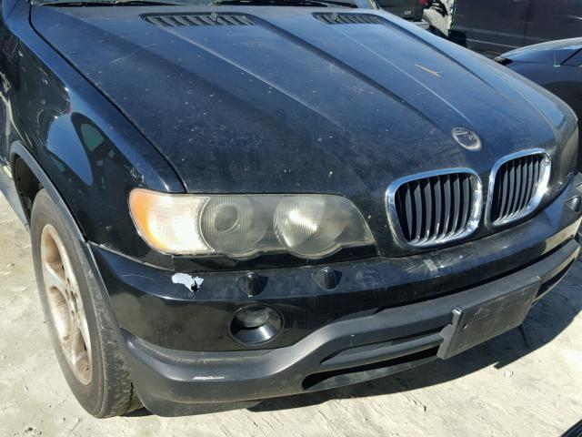 WBAFA53511LM71244 - 2001 BMW X5 3.0I BLACK photo 9