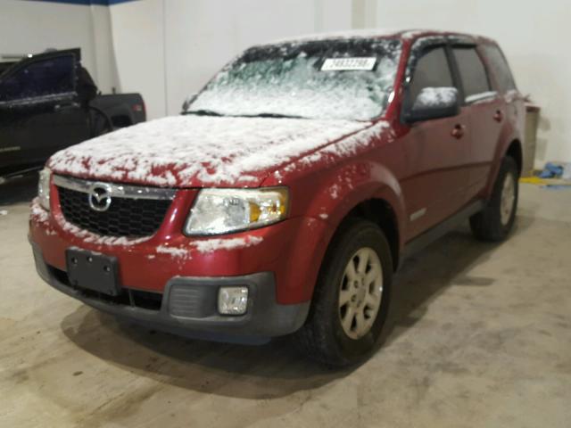 4F2CZ02ZX8KM04101 - 2008 MAZDA TRIBUTE I RED photo 2