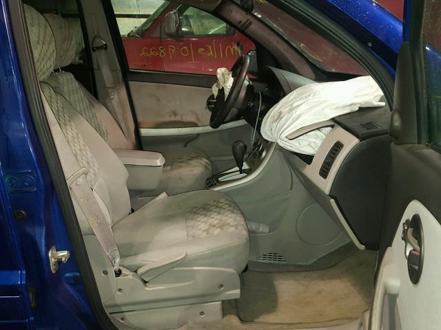 2CNDL73F156105934 - 2005 CHEVROLET EQUINOX LT BLUE photo 5