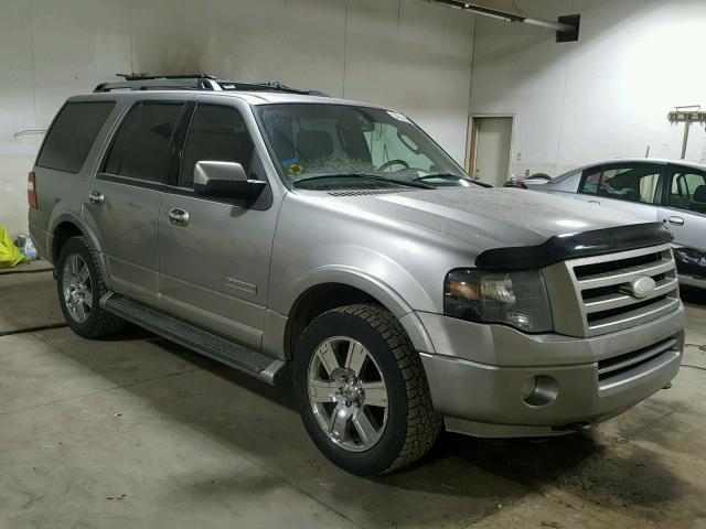 1FMFU20598LA22929 - 2008 FORD EXPEDITION SILVER photo 1