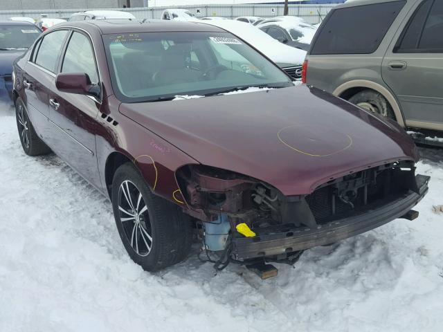 1G4HD57227U209847 - 2007 BUICK LUCERNE CX MAROON photo 1