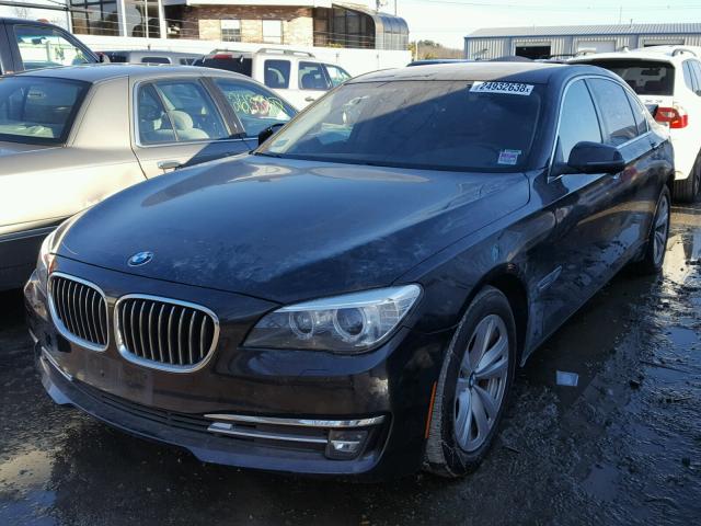 WBAYF4C59FGS99484 - 2015 BMW 740 LXI BLACK photo 2