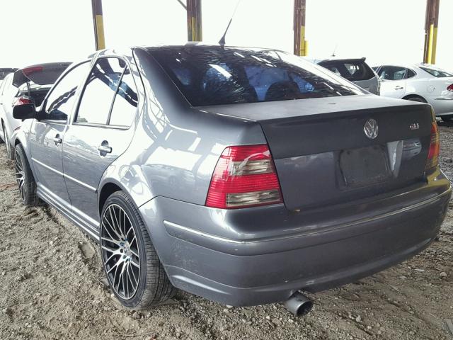 3VWSE69MX5M042633 - 2005 VOLKSWAGEN JETTA GLI GRAY photo 3