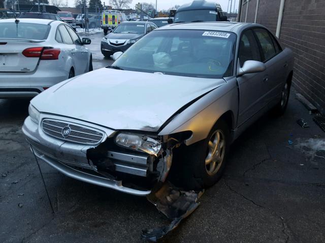 2G4WB52K341338126 - 2004 BUICK REGAL LS SILVER photo 2