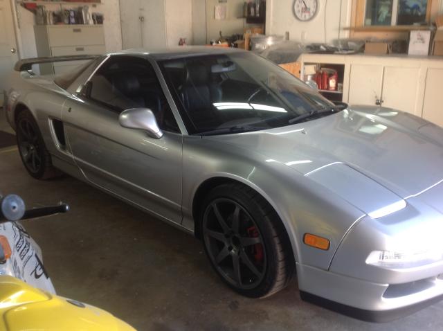 JH4NA1159NT000036 - 1992 ACURA NSX SILVER photo 1