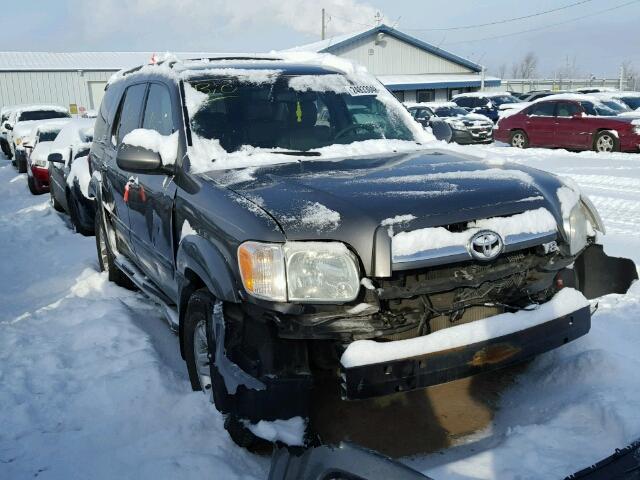 5TDZT34A25S247043 - 2005 TOYOTA SEQUOIA SR GRAY photo 1