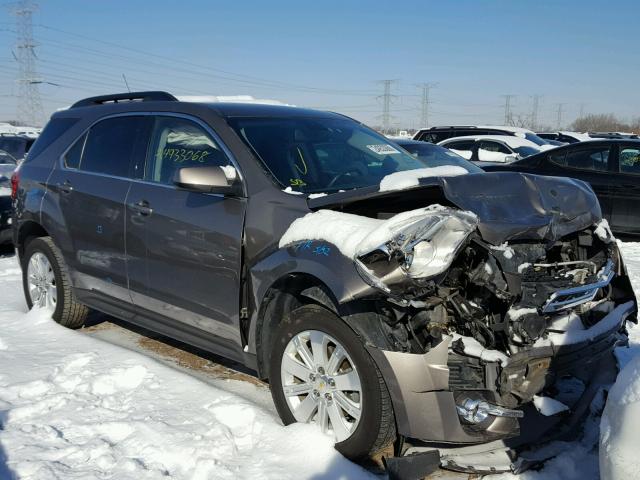 2CNALPEC4B6241072 - 2011 CHEVROLET EQUINOX LT GRAY photo 1