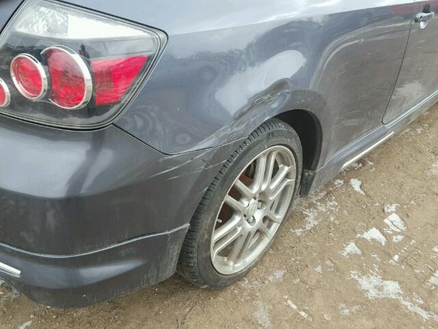 JTKDE167X80275053 - 2008 TOYOTA SCION TC 石墨色 照片 10