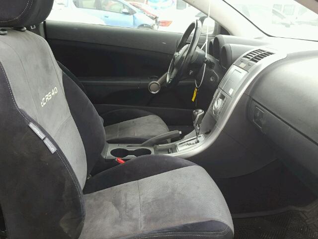 JTKDE167X80275053 - 2008 TOYOTA SCION TC 石墨色 照片 5