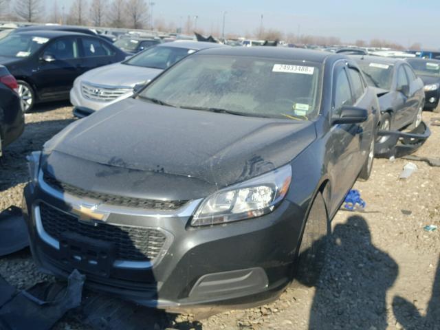 1G11A5SL6EF152772 - 2014 CHEVROLET MALIBU LS 灰色 照片 2
