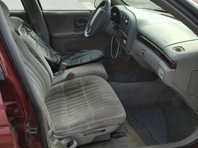 2G1WL52M3W1102090 - 1998 CHEVROLET LUMINA BAS მუქწითელი ფოტო 5