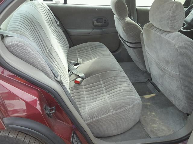 2G1WL52M3W1102090 - 1998 CHEVROLET LUMINA BAS მუქწითელი ფოტო 6