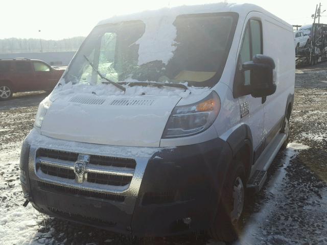 3C6TRVAG8HE525880 - 2017 RAM PROMASTER WHITE photo 2