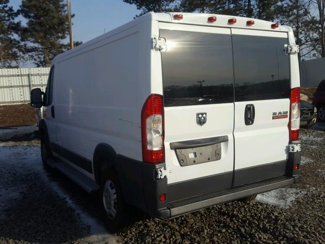 3C6TRVAG8HE525880 - 2017 RAM PROMASTER WHITE photo 3