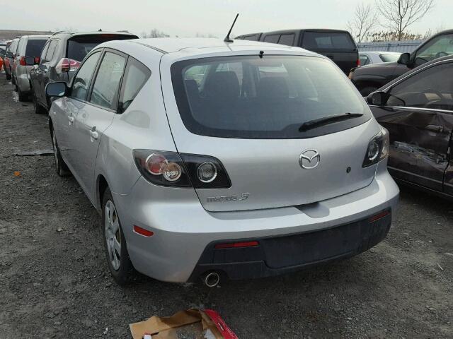 JM1BK34F991204029 - 2009 MAZDA 3 I SILVER photo 3