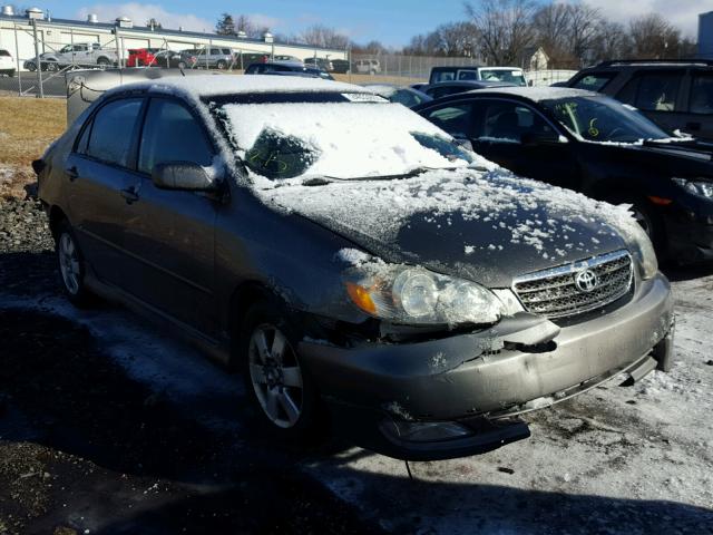 2T1BR32E05C499081 - 2005 TOYOTA COROLLA CE GRAY photo 1