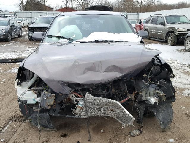 JM1BK343X81781222 - 2008 MAZDA 3 HATCHBAC GRAY photo 9