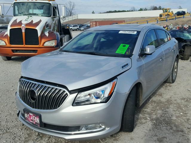 1G4GB5G33FF256589 - 2015 BUICK LACROSSE SILVER photo 2