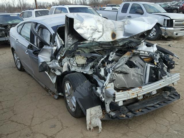 3FA6P0H76FR263180 - 2015 FORD FUSION SE SILVER photo 1