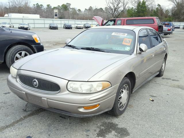 1G4HR54K9YU141456 - 2000 BUICK LESABRE LI GOLD photo 2