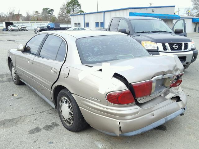 1G4HR54K9YU141456 - 2000 BUICK LESABRE LI GOLD photo 3