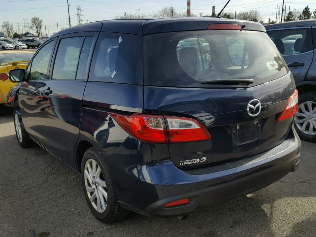 JM1CW2BL8F0183848 - 2015 MAZDA 5 SPORT BLUE photo 3