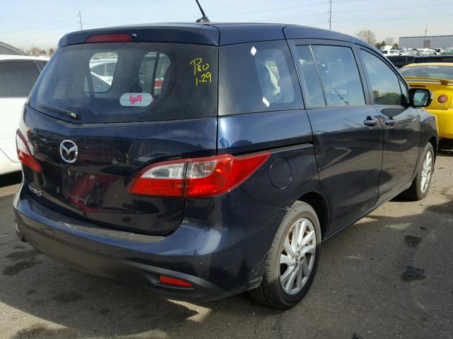 JM1CW2BL8F0183848 - 2015 MAZDA 5 SPORT BLUE photo 4