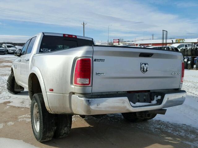 3C63RRJL1GG115932 - 2016 RAM 3500 LARAM SILVER photo 3