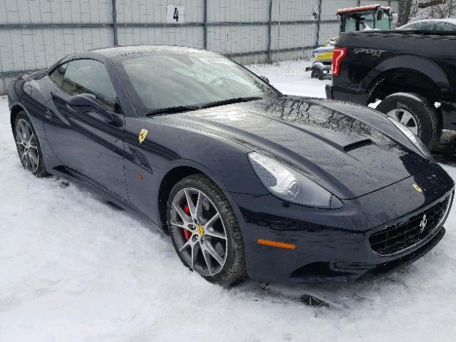 ZFF65LJA6A0172699 - 2010 FERRARI CALIFORNIA BLUE photo 1